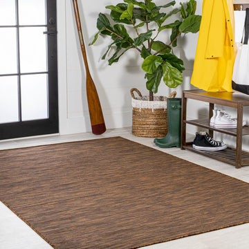Ethan Modern Flatweave Solid Area Rug